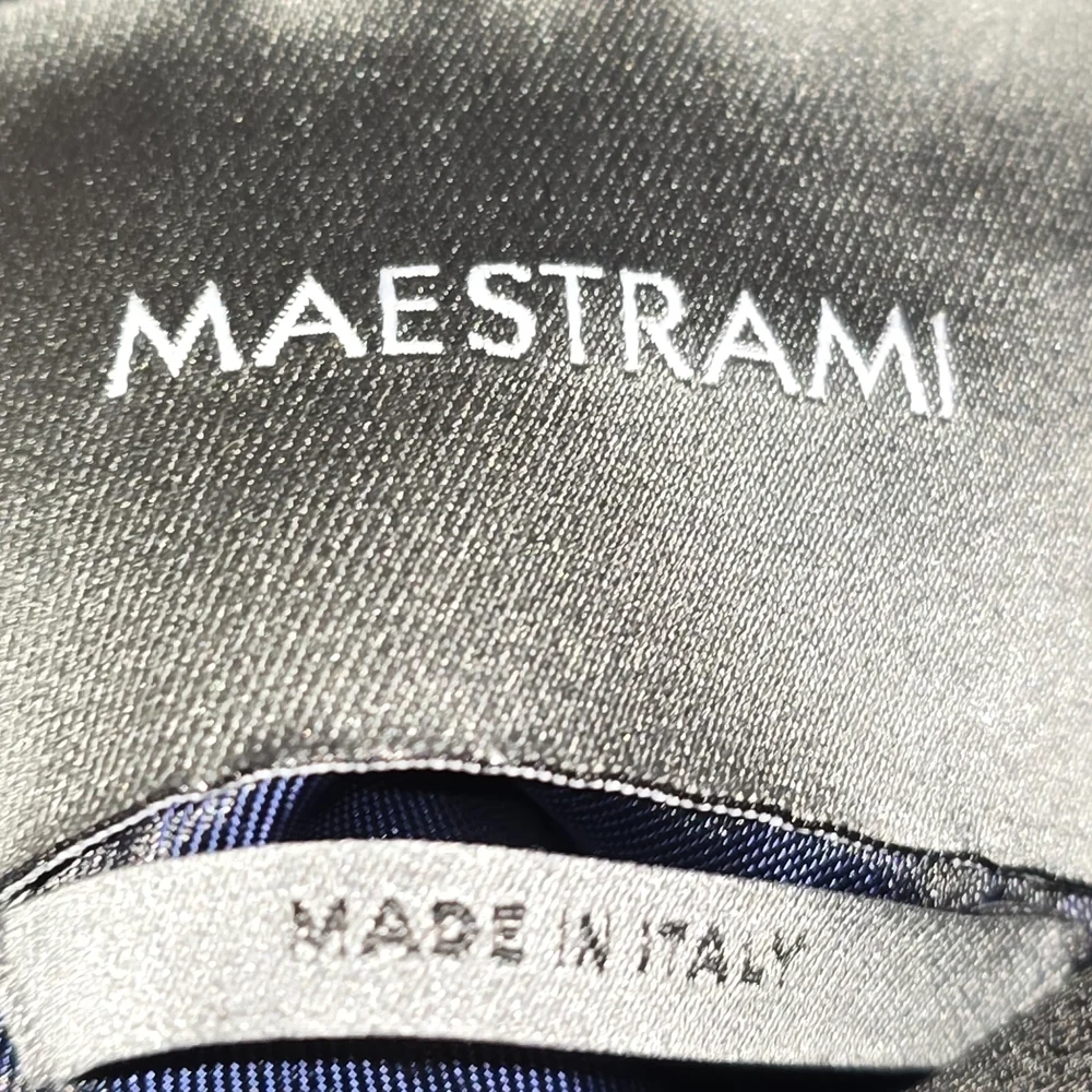 Maestrami Elegant Black Suit Jacket